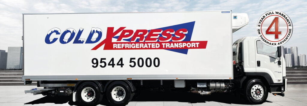 Thermaxx refrigerated truck for Cold Xpress
