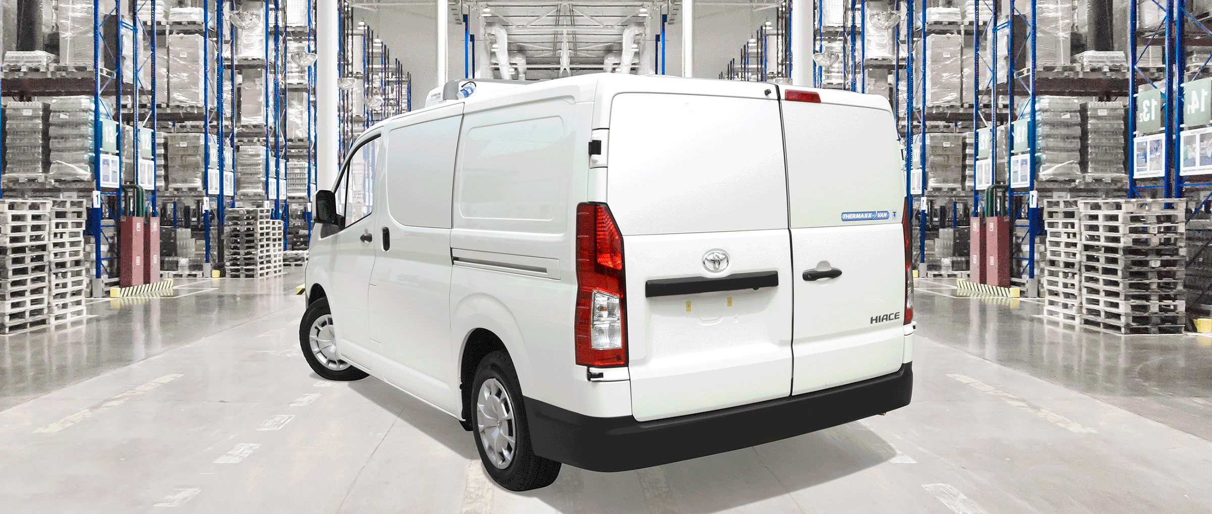 toyota hiace refrigerated van