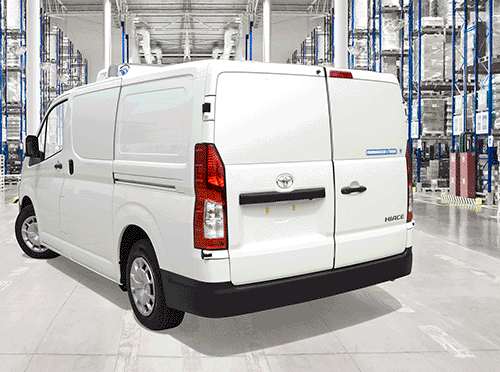 toyota hiace refrigerated van